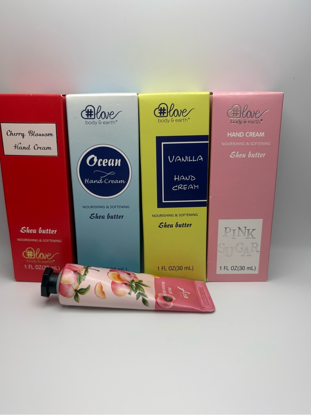 #love Body & Earth Pink Sugar Hand Cream - Pink bundle